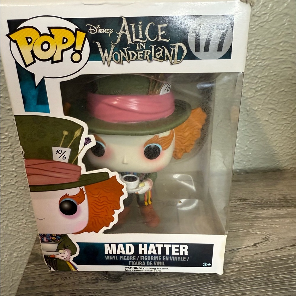 🌟 Funko Pop! Disney #177 – Mad Hatter (Alice in Wonderland) 🌟